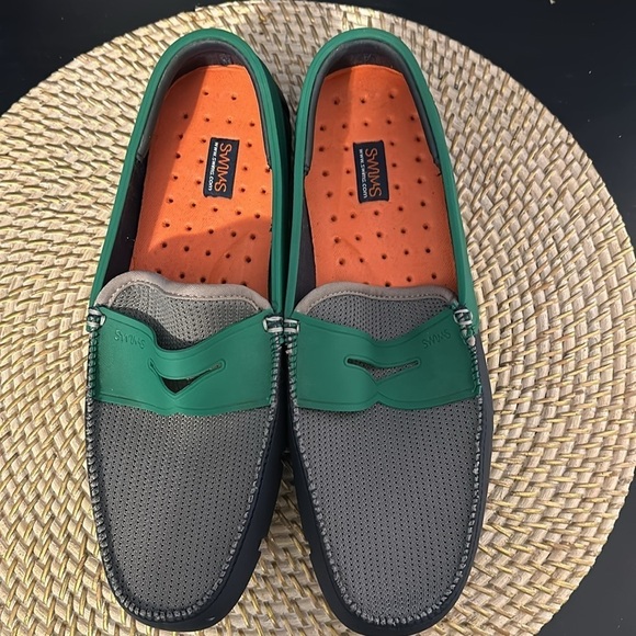 Men’s Swims Moccasin Water Resistant Penny Loafers Size 9 main image 7